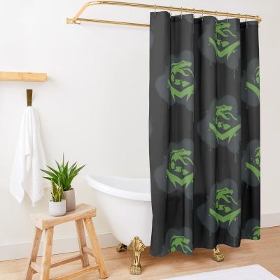 Coalition Cobra Spray Shower Curtain Official Valorant Store
