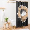 Cat In A Box Spray Shower Curtain Official Valorant Store