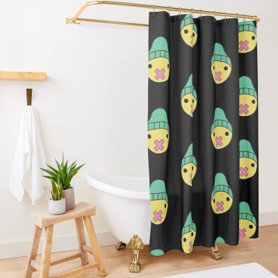 The Duckswarmer Shower Curtain Official Valorant Store
