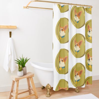 Bruno Coin Spray Shower Curtain Official Valorant Store