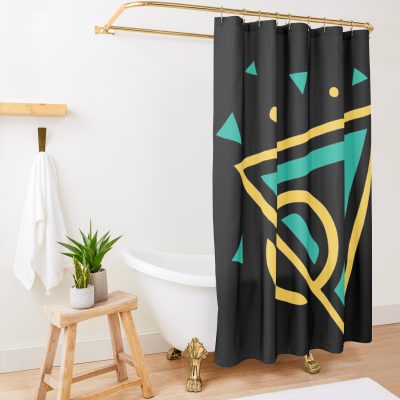 Nanoswarmer (Bubblegum) Shower Curtain Official Valorant Store