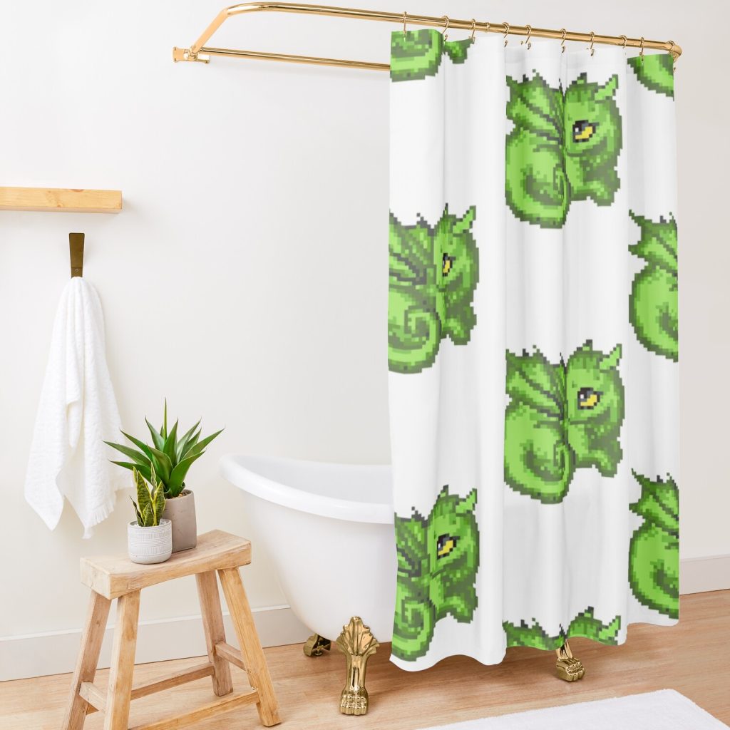 Valorant Gekko Shower Curtain Official Valorant Store
