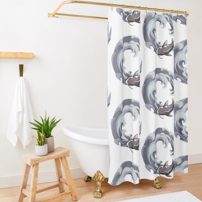 Matsuba Spray Shower Curtain Official Valorant Store