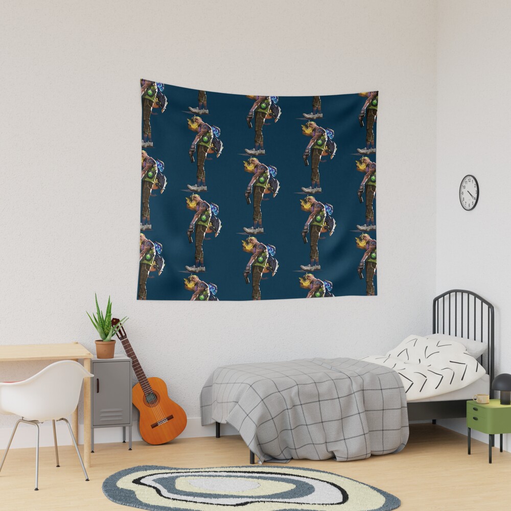 Gekko Artwork Spray Tapestry Official Valorant Store