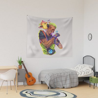Gekko I Really Like Him Tapestry Official Valorant Store