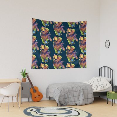 Gekko I Really Like Him Tapestry Official Valorant Store