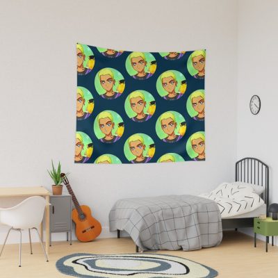 Gekko 90S Fan Art Tapestry Official Valorant Store