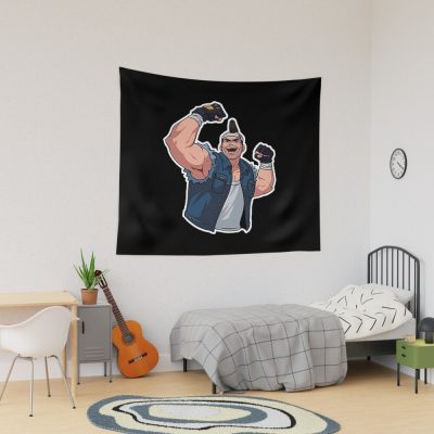 Knock Out Spray Tapestry Official Valorant Store