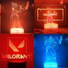 23Models Valorant Figure 3d Led Lamp For Bedroom All Hero Statues Acrylic Night Lights Game Room 2 - Valorant Store