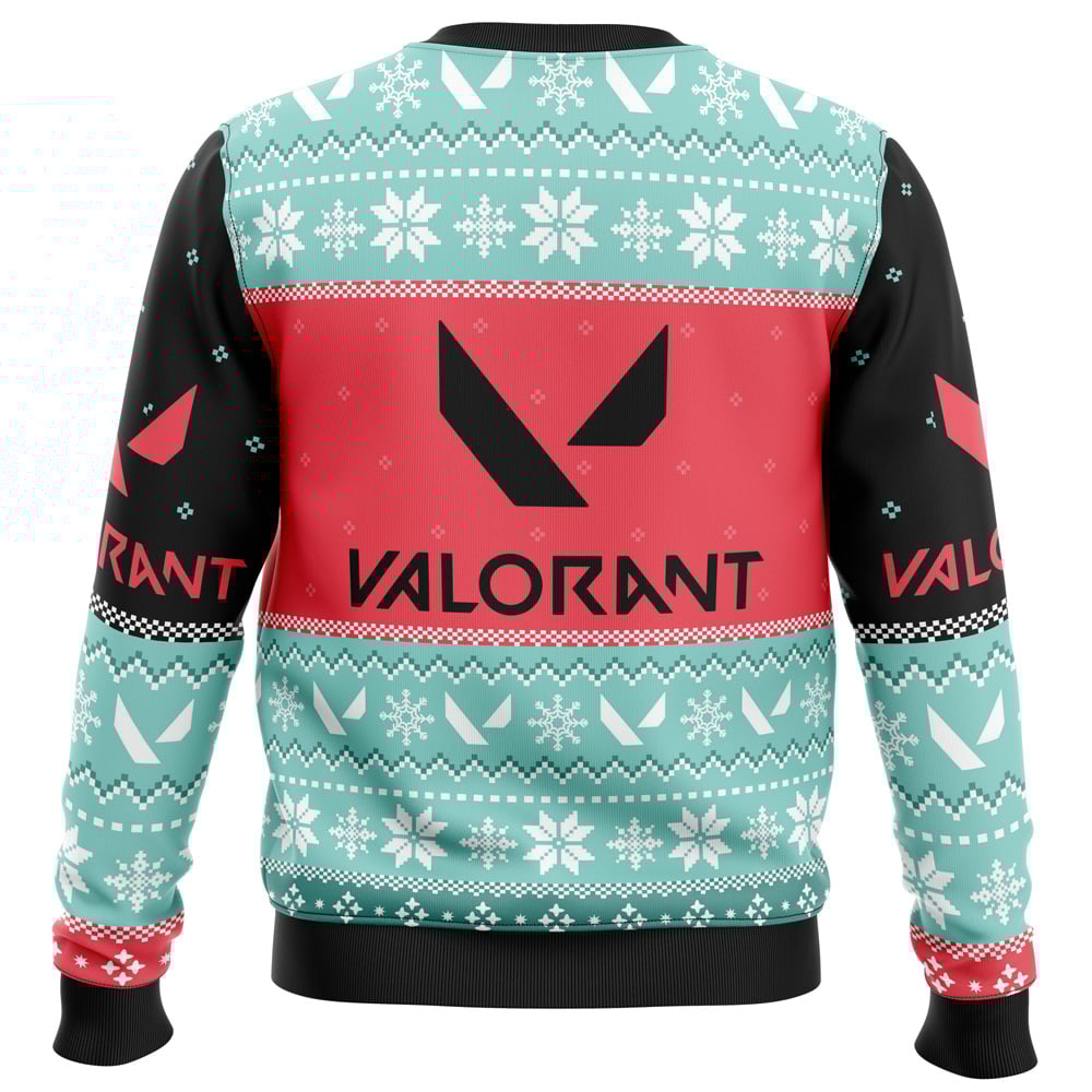 Play As One Valorant men sweatshirt BACK mockup - Valorant Store