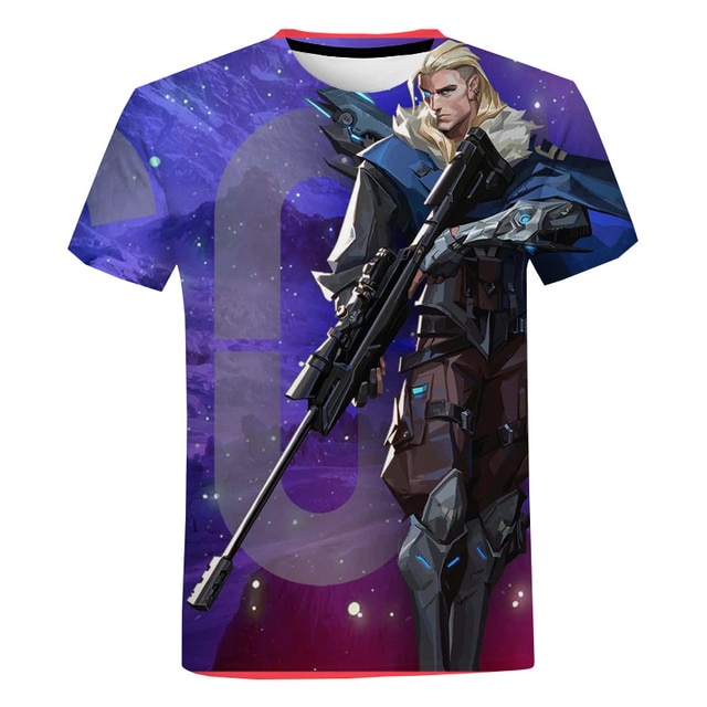 Pop Game Valorant Fashion Men s and Women s Funny 3D Printing Casual Harajuku Style Short 1.jpg 640x640 1 - Valorant Store