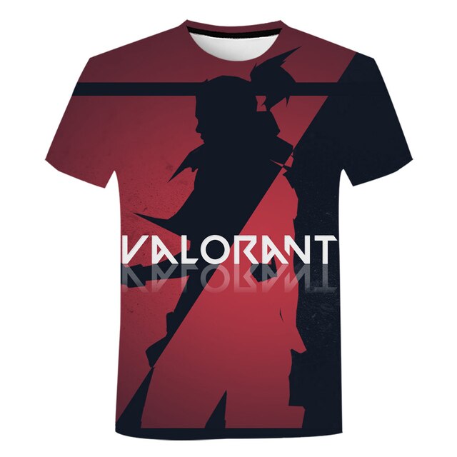 Valorant T Shirts Cartoon Game 3D Print Streetwear Men Women Casual Fashion Oversized T Shirt Kids 10.jpg 640x640 10 - Valorant Store