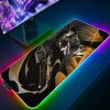 Valorant RGB Gaming Mousepad Big LED Gamer Mausepads PC Desk Mat Luminous Mouse Pad Large Keyboard 1 - Valorant Store