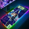 Valorant RGB Gaming Mousepad Big LED Gamer Mausepads PC Desk Mat Luminous Mouse Pad Large Keyboard 6 - Valorant Store