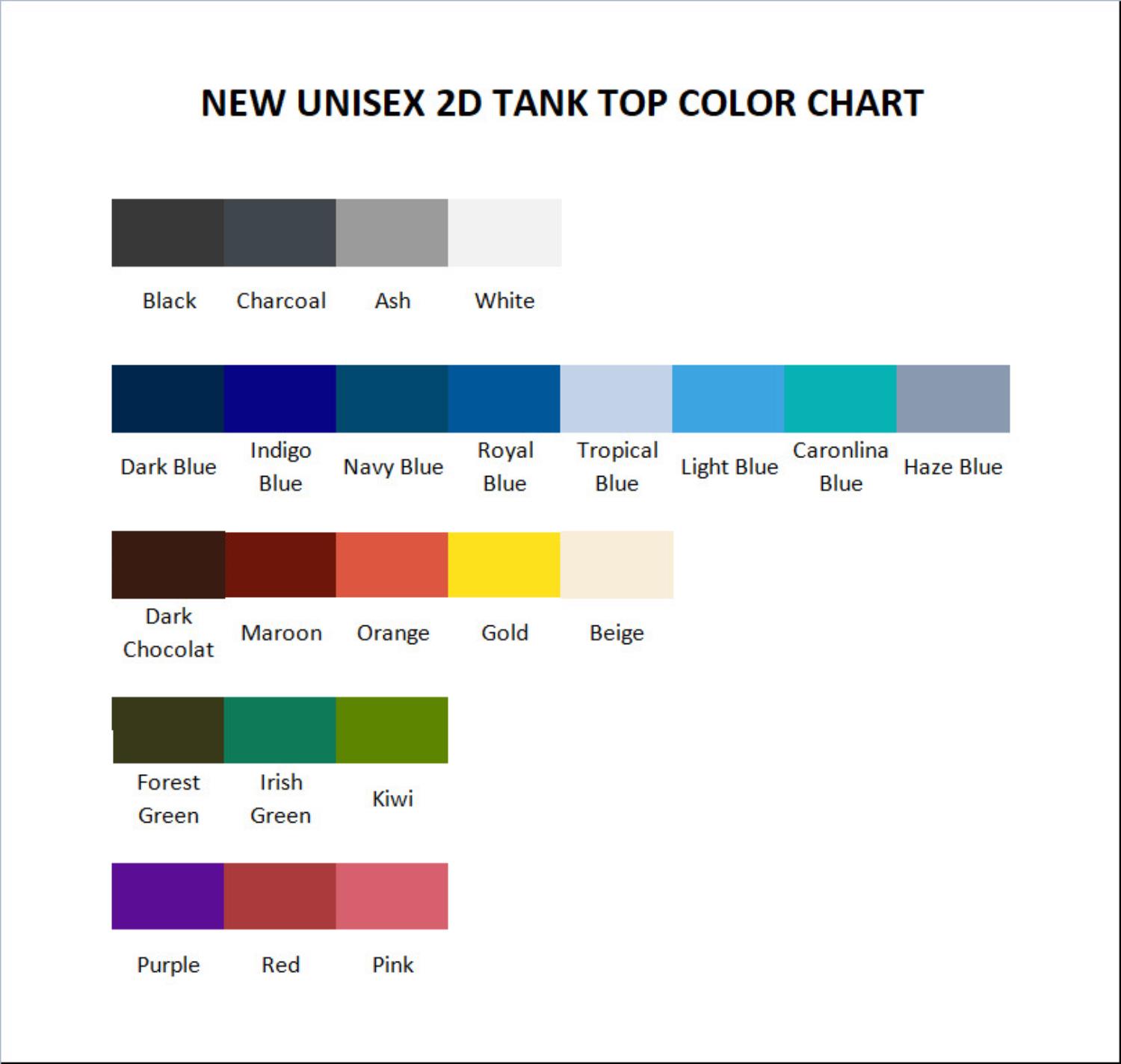tank top color chart - Valorant Store