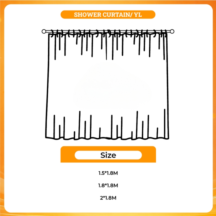 3D shower curtain - Valorant Store